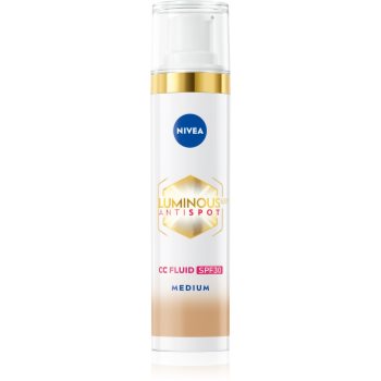 NIVEA Luminous 630 Anti Spot crema CC iluminatoare SPF 30 - imagine 2